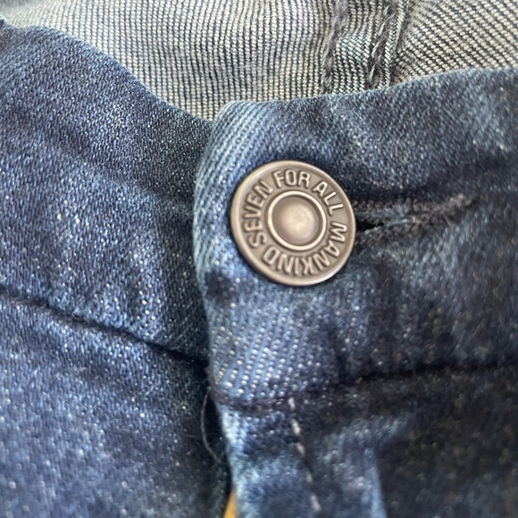 7 For All Mankind Slim Illusion Kimmie Straight Jeans - size 26 - Picture 3 of 10